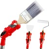 Multi Angle Paint Brush Extender V2, Long Handle Paint Brush,