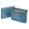 Esselte Pendaflex Corporation ESS01158 Expanding Files- 7 Pockets- 13-.50in.x9-.06in.- Blue