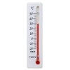 Thermometer Mini Vertical White