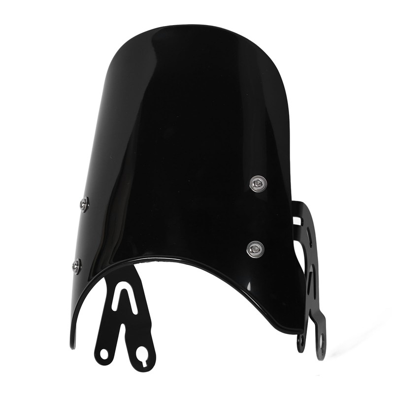 Motorcycle Windshield Windscreen Noise Reduction Protective Wind Deflector for Interceptor