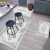 Ileading Boho Kitchen Rug Sets 3 Piece with Runner Washable