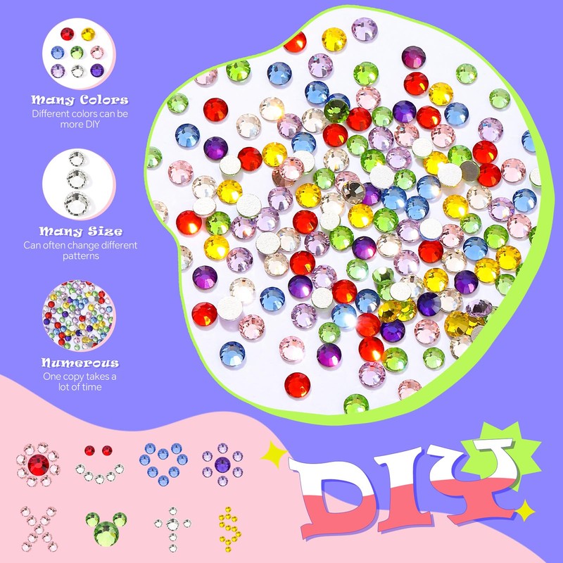 WATRZ Teeth Gem Kit,Tooth Gems Kit for Teeth DIY Crystals