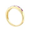 Old English Jewellers 9ct Yellow Gold on Silver Ruby &