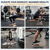 TEMI Slant Board for Calf-Stretching - Wooden Incline Wedge Stretcher