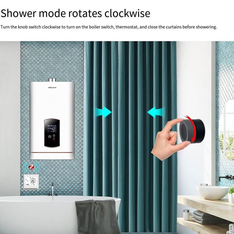 Tuya ZigBee Bedroom Smart Dimming Switch Remote Control Scene Linkage