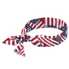 Ergodyne Chill Its 6700 Cooling Bandana, Lime, Evaporative Polymer Crystals
