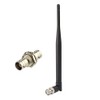 UHF 433MHz Antenna BNC Male Connector for Handheld Amateur &