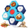 BunnyCare Dog Puzzle Toys 4 Levels, Dog Interactive Turntable Toy