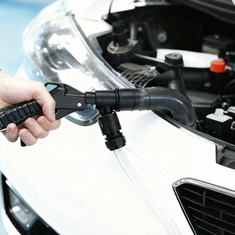 Coolant Flush Gun, heater core flush kit with Lever Action