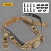 AZB Tactical Helmet Strap Adjustable Chin Strap Inner Suspension System