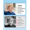 SEAGO Kids Electric Toothbrushes for Ages 5-8 with 2 Sizes