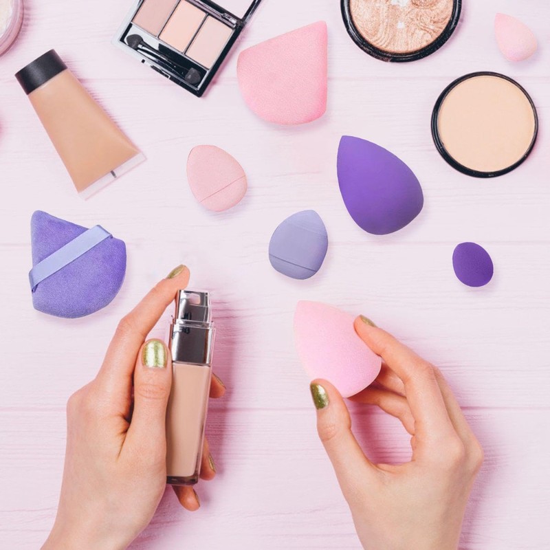 Pack of 24 Beauty Tools, Sponge Tassel, Multifunctional Makeup Tool,