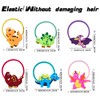 Pack of 36 Dinosaur Hair Bobbles Girls Cartoon Elastic Hair
