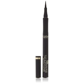 LOral Paris Makeup Infallible Super Slim Long-Lasting Liquid Eyeliner, Ultra-Fine Felt Tip, Quick Drying Formula, Glides on Smoothly, Black, 0.034... 