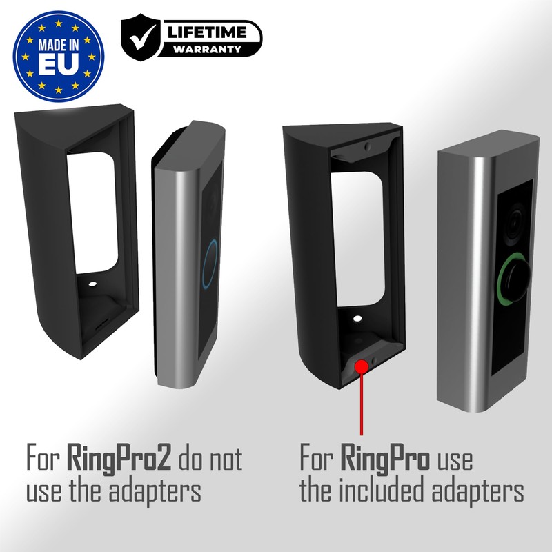 Mars Outpost Bracket Compatible with RingPro&Pro2 Bracket Wedge 45 Degrees