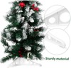 BESPORTBLE Christmas Tree Stand: White Plastic Christmas Tree Legs, Christmas