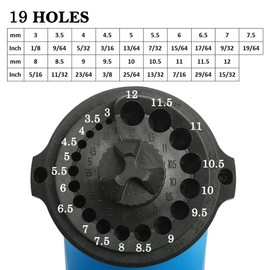 Drill Bit Sharpener, Power Drill Bit Sharpeners for All Bits (1/8-15/32inch), Multipurpose Drill Bit Grinding Sharpener for Twist Bits