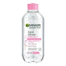 Garnier Skin Active Agua Micelar Desmaquillante todo en 1 400ml
