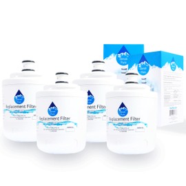 4-Pack Replacement for JCD2389GES Refrigerator Water Filter - Compatible with UKF7003 Fridge Water Filter Cartridge