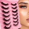 7 Pairs Fairy Eyelashes (7P-ZD-97)