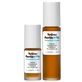Living Libations Vetiver Poetic Pits, 1.25ml Tiny Traveller
