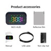 AZIJYV Heads Up Display for Cars, Color GPS Speedometer M23,