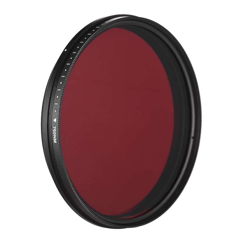 FOTGA 82mm Adjustable Infrared Filter IR Pass X-Ray Lens Filter