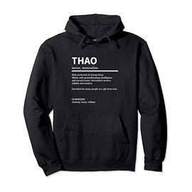 Definition Thao Name Saying Thao First Name Thao Pullover Hoodie