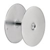 Prime-Line U 10446 Steel Door Hole Cover Plate, Satin Nickel