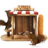 Squirrel Feeder Squirrel Picnic Table Feeder Garden Decoration Squirrel Feeders