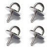 PRIOstahl Eye Plate Round with Bracket Mounting Hooks Ceiling Hooks