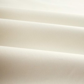 Roc-lon 54 Inch Budget Blackout Drapery Lining, White/Ecru 25 Yard Roll