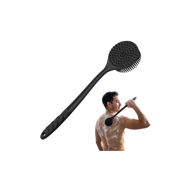 Cepillo de Baño Exfoliante con Mango Largo para Mujeres –