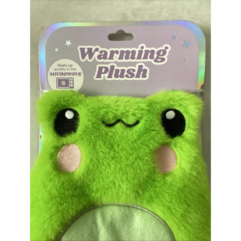 Vivitar Warming Plush Cozy Frog Large Therapy Microwavable Heatable Toy