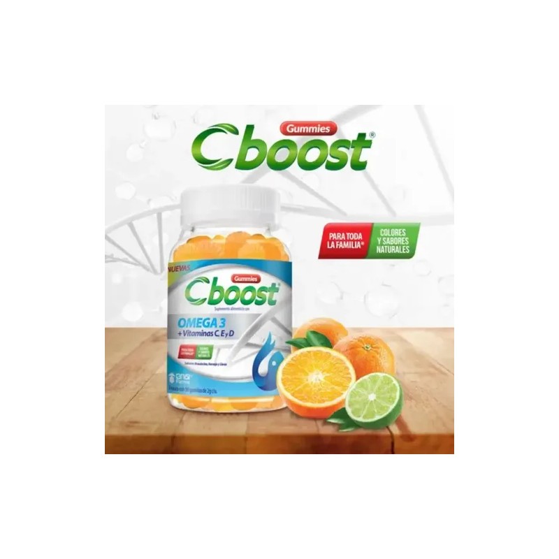 Boost Gomitas Omega Vitaminas Adultos