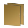 JustHot 2 EACH Shade 14 Gold Welding Glass Lens Helmet