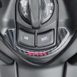 labelbike - 3D Resin Sticker Decoration and Protection of Motorcycle Ignition Key Area compatible with Yamaha Xmax 300 2017-2022