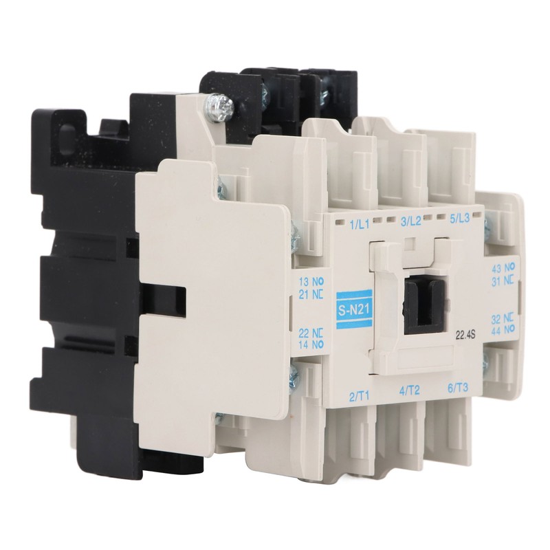 AC Contactor High Performance Coil 4NO 4NC 3 Pole Industrial