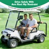 KAKABAS Seat Handle Armrest Hip Restraints Compatible with 1994-Up EZGO