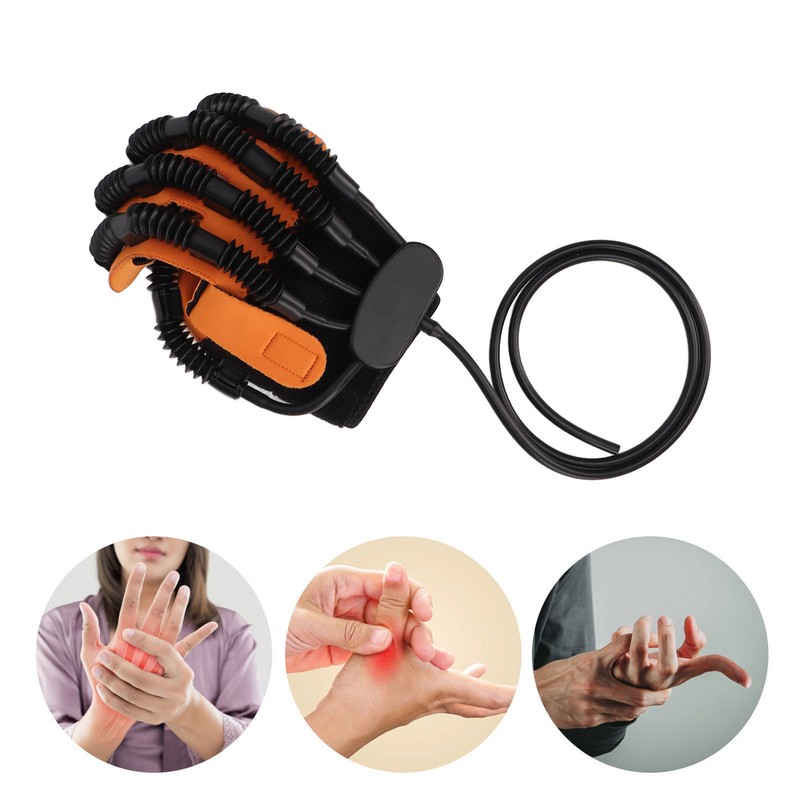 Rehabilitation Robot Gloves Training Finger Straightening Gloves for Hand Function