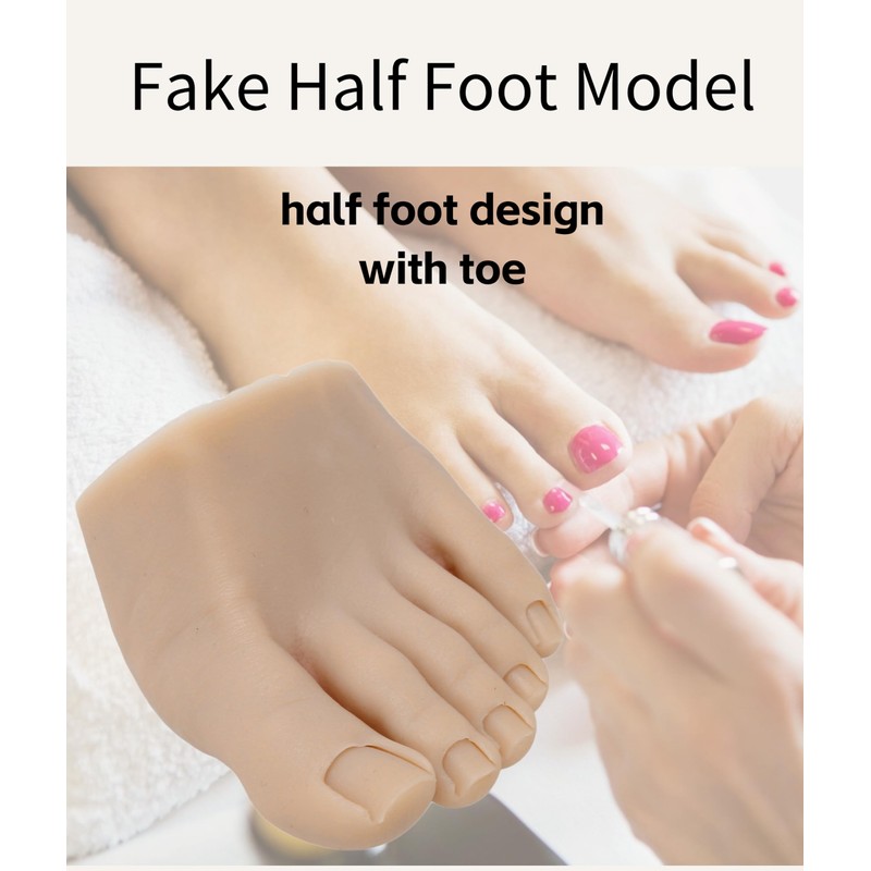 Práctica de Modelo de pie Falso, Silicona Suave pie Falso