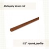 Cindoco Mahogany Dowel 1/2" Round, Single Piece