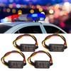 4pcs DC9 26V LED Brake Light Blink Strobe Controller Rear