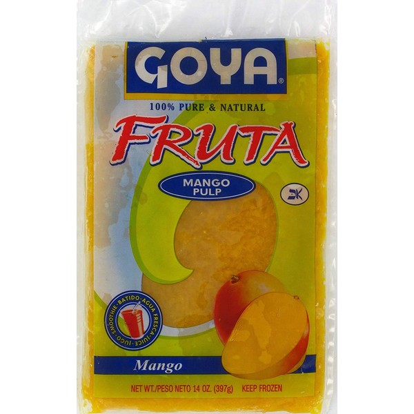 Goya Mango Pulp, 14 Ounce -- 12 per case.