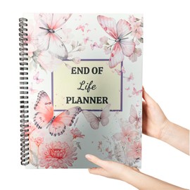 End Of Life Planner, If I Die Binder Important Document Organizer, Guided Final Arrangement When I’m Gone Notebook, 8.5" X 11"