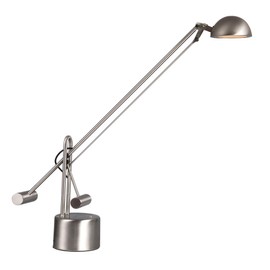 Lite Source LS-306PS Halotech 29-Inch 8W LED Desk Lamp, Polished Steel , Silver
