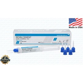Dentonics Master-Dent Dental Permanent Resin Cement Automix 7ml Automix w/ Tips