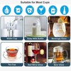 Glass Rinser for Kitchen Sink Non Slip Base Pad Six