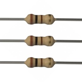 E-Projects 100EP514100R 100 Ohm Resistors, 1/4 W, 5% (Pack of 100)