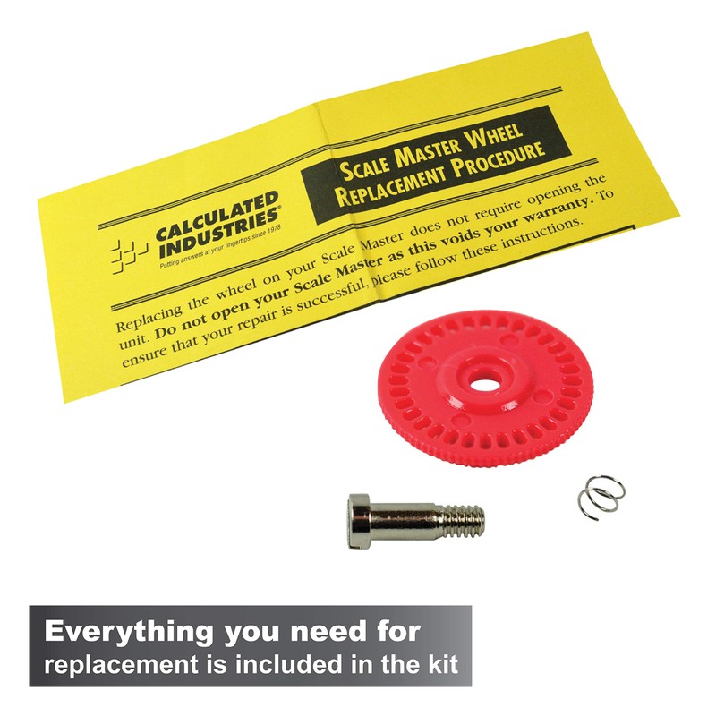 Calculated Industries Scale Master Pro XE Measure: Wheel Kit with
